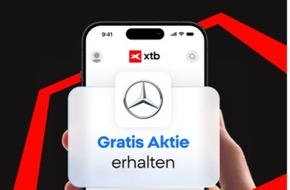 XTB: Kostenlose Mercedes-Aktie: XTB startet Sommeraktion für neue Anleger