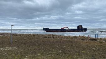 Landeswasserschutzpolizeiamt Mecklenburg-Vorpommern: LWSPA M-V: 95m-Schute am Prerower Strand