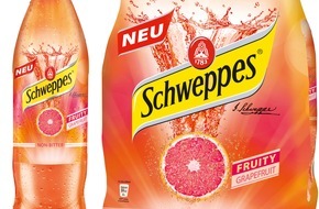 Schweppes: "Schweppesgemachte Limonade" - Fruity Grapefruit geht an den Start (FOTO)