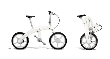 Mando Footloose: Weltneuheit auf Eurobike 2012: Faltbares und kettenloses E-Bike mit seriellem Hybrid-Antrieb  / Mando Footloose - E-Bike mit Automobil-Know-how
