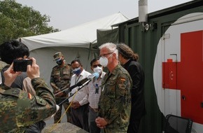 Presse- und Informationszentrum des Sanitätsdienstes der Bundeswehr: Indienhilfe: Auftrag erfüllt