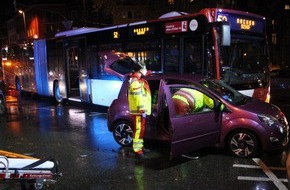 Polizei Aachen: POL-AC: Verkehrsunfall mit Linienbus