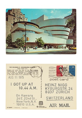 On On Kawara | Einladung zum Presserundgang am 26. August um 11 Uhr, Kunstzone Lokremise St.Gallen