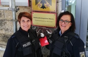 Bundespolizeidirektion Sankt Augustin: BPOL NRW: Plüschmaus über 630 Km im Zug bis Bielefeld - Bundespolizei nimmt herrenlose "Zugmaus" aus Baden Württemberg in Polizeigewahrsam