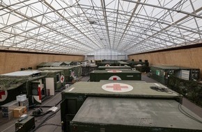 Unterst&uuml;tzungsbereich der Bundeswehr - Presse- und Informationszentrum: Stark im B&uuml;ndnis: Multinationales Einsatzlazarett im Baltikum getestet