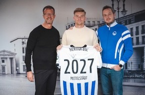 HERTHA BSC GmbH & Co. KGaA  : Der Berliner Junge bleibt: Maximilian Mittelstädt verlängert