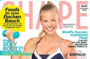 Bauer Media Group, Shape: Jetzt in SHAPE: Sophia Thiel und Lena Gercke verraten ihre Hot Body Secrets!