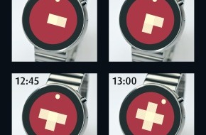 Partime Advision AG: Das Schweizerkreuz als Uhr (BILD)