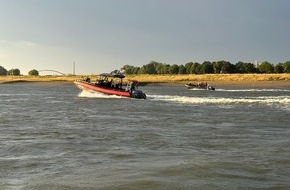 Feuerwehr Neuss: FW-NE: Kind im Rhein vermisst | Umfangreiche Suchmaßnahmen bleiben erfolglos