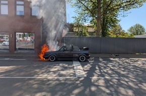 Polizeiinspektion Rotenburg: POL-ROW: Widerst&auml;nde im Regionalzug ++ VW Cabrio brennt in Bremerv&ouml;rde ++ Bild in der digitalen Pressemappe ++ Polizei befreit Igel aus misslicher Lage ++
