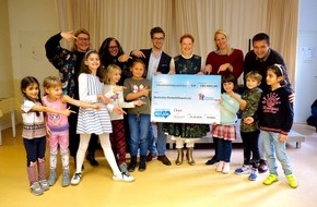 Deutsches Kinderhilfswerk e.V.: 180.000 Euro für Mädchenprojekte des Deutschen Kinderhilfswerkes - Dove und Rossmann überreichen Spendenscheck