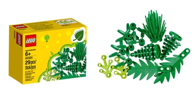 LEGO GmbH: Die ersten LEGO Elemente aus pflanzlichem Kunststoff ziehen in die Kinderzimmer ein