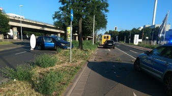 Polizeipräsidium Mainz: POL-PPMZ: Verkehrsunfall verursacht eventuell wegen fehlender Sehhilfe