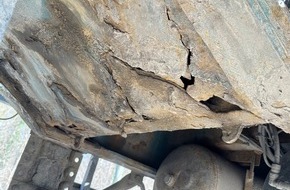 Polizei Braunschweig: POL-BS: Lebensgef&auml;hrdender Sattelzug gestoppt