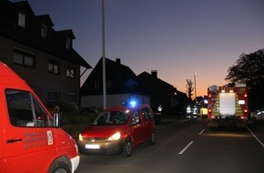Freiwillige Feuerwehr Werne: FW-WRN: Feuer_2: Vermeintlicher Kaminbrand in der Selmer Landstraße