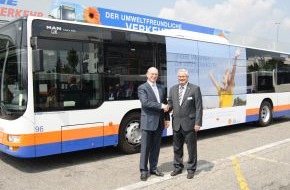 Shell Deutschland GmbH: Shell und ESWE Verkehr starten Zukunftsprojekt zur Verbesserung der Luftqualität (BILD)