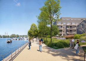 Wohnen am Wasser: Baustart f&uuml;r BUWOG HAVELLICHTER
