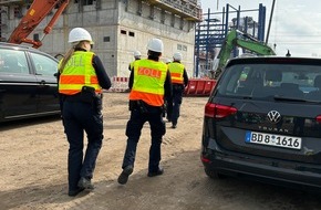 Hauptzollamt Hamburg: HZA-HH: Bundesweite Schwerpunktprüfung gegen Schwarzarbeit // Zoll nimmt auch in Hamburg die Baubranche ins Visier