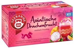 Teekanne GmbH & Co. KG: Pressemitteilung: TEEKANNE entf&uuml;hrt mit der Sorte &bdquo;Asiatische Drachenfrucht&ldquo; in eine neue Genusswelt