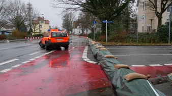 Freiwillige Feuerwehr Celle: FW Celle: Hochwassereinsätze am 29.12.2023 - 9. Lagemeldung! Stand: 29.12.2023 um 19:00 Uhr