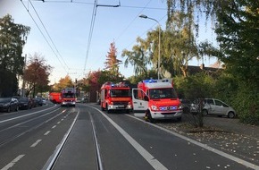 Feuerwehr Mülheim an der Ruhr: FW-MH: Zimmerbrand mit Person #fwmh