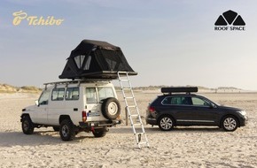 Tchibo GmbH: Hoch woll'n wir leben: Auto-Dachzelt mit Panorama-Terrasse bei Tchibo
