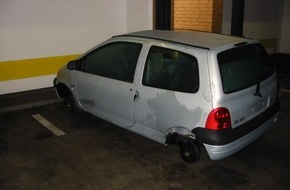 Polizeidirektion Göttingen: POL-GOE: (152/04) Räder von zwei Neuwagen gestohlen