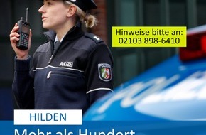 Polizei Mettmann: POL-ME: Mehr als 100 Fässer Bier entwendet: Polizei ermittelt und bittet um Hinweise - 2502114