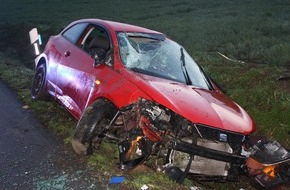 Kreispolizeibehörde Soest: POL-SO: Werl-Westönnen - Alleinunfall unter Alkoholeinfluss