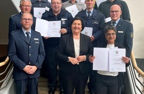 Kreispolizeibehörde Soest: POL-SO: Wertschätzungsveranstaltung für Akteure des Präventionsprogramms Crash Kurs NRW