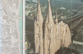 artnet AG: Große Online-Auktion Christo bei artnet Auctions vom 28. Januar bis zum 6. Februar / Mein Kölner Dom: der unerfüllte Traum von Christo und Jeanne-Claude (FOTO)