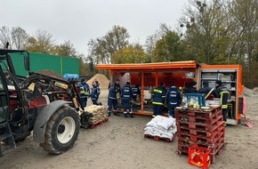 Brand- und Katastrophenschutz Alzey-Worms: FW Alzey-Worms: Abschlusspressemeldung zur Vollübung "Hochwasser" Vollübung "Hochwasser" im Landkreis Alzey-Worms erfolgreich abgeschlossen - vorläufiges Fazit