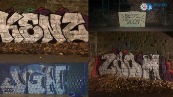 Polizei Essen: POL-E: Essen: Ermittlungserfolg nach Festnahme von zwei Graffiti-Sprayern