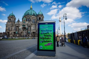 Tag der Nachbarschaft 2026: nebenan.de Stiftung und Wall starten Plakatkampagne zum Anmeldestart für den Aktionstag im eigenen Viertel