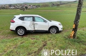 Polizeipräsidium Westpfalz: POL-PPWP: Unfall verursacht und weitergefahren