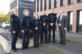 Polizeiinspektion Cloppenburg/Vechta: POL-CLP: Polizeipräsident Johann Kühme spricht Belobigungen aus