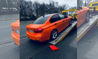Polizei Gelsenkirchen: POL-GE: Ver&auml;nderter BMW in Bulmke-H&uuml;llen sichergestellt
