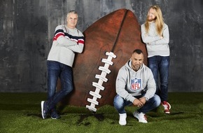 ProSieben: Super-Bowl-Team steht: Björn Werner, Patrick Esume, Jan Stecker und "Icke" fliegen für ProSieben nach Atlanta / Halbfinale live in der Primetime