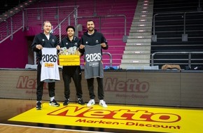 Netto Marken-Discount Stiftung & Co. KG: Gemeinsam f&uuml;r bewusste Ern&auml;hrung: Netto steigt als offizieller Ern&auml;hrungspartner bei den deutschen Basketball-Nationalmannschaften ein