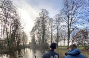 Polizeiinspektion Verden / Osterholz: POL-VER: ++Polizeitaucher suchen nach Beweismitteln, die mit zweifachem Tötungsdelikt in Fischerhude in Zusammenhang stehen++