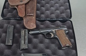Bundespolizeidirektion München: Bundespolizeidirektion München: Mit Pistole im Gepäck: Bundespolizei stoppt Reisenden am Flughafen München