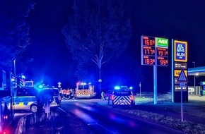 Feuerwehr Bergheim: FW Bergheim: Ein Toter nach Verkehrsunfall in Bergheim