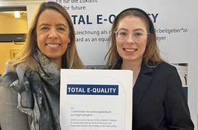 Continentale Versicherung: Continentale geht bei Chancengleichheit mit sehr gutem Beispiel voran und erhält erneut Arbeitgeber-Auszeichnung