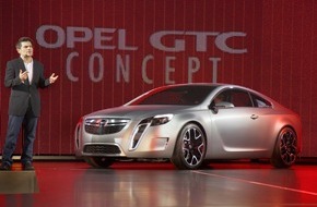 Opel Automobile GmbH: World Premiere of confident brand ambassador / Spectacular Reveal of Striking Opel GTC Concept