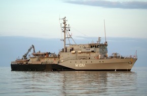 Presse- und Informationszentrum Marine: Marine - Pressemitteilung / Pressetermin: Minentauchereinsatzboot "Rottweil" beteiligt sich an NATO-Verband