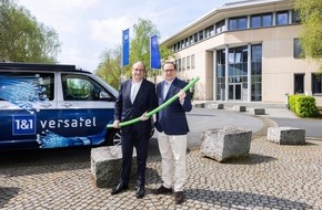 1&1 Versatel GmbH: Schnelles Internet für Unternehmen in Essen: 1&1 Versatel schließt Glasfaserausbau in acht Gebieten erfolgreich ab