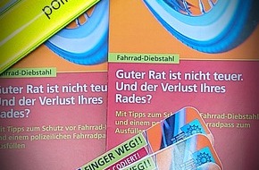 PD Hochtaunus - Polizeipräsidium Westhessen: POL-HG: Anmeldung zur Fahrrad-Codierung in Friedrichsdorf