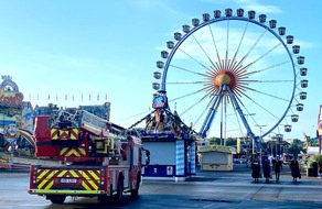 Feuerwehr München: FW-M: Wiesn-Zwischenbilanz zum Oktoberfest 2023