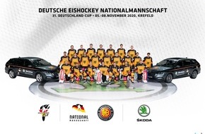 Skoda Auto Deutschland GmbH: SKODA unterstützt das Eishockey-Nationen-Turnier Deutschland Cup als Sponsor und Fahrzeugpartner