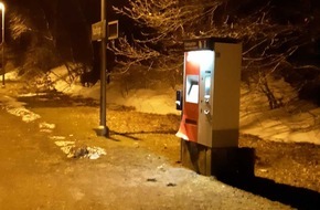 Bundespolizeiinspektion Hannover: BPOL-H: Zeugenaufruf: Versuchter Aufbruch eines Fahrkartenautomaten in Vorhop